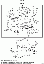 ENGINE OVERHAUL GASKET KIT 1